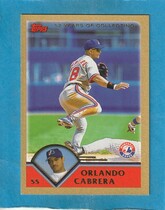 2003 Topps Gold #91 Orlando Cabrera