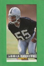 1994 Fleer GameDay #199 James Folston