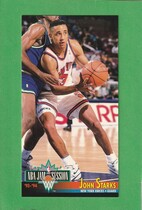 1993 Fleer NBA Jam Session #154 John Starks