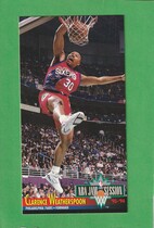 1993 Fleer NBA Jam Session #172 Clarence Weatherspoon