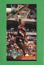 1993 Fleer NBA Jam Session #184 Clyde Drexler