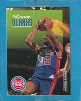 1992 SkyBox Base Set #68 Lance Blanks