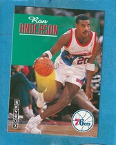 1992 SkyBox Base Set #178 Ron Anderson