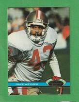 1991 Stadium Club Base Set #212 Dave Waymer