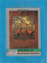 1990 Pro Set Theme Art #8 Super Bowl VIII