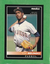 1992 Pinnacle Base Set #536 Jose Melendez