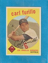 1959 Topps Base Set #206 Carl Furillo