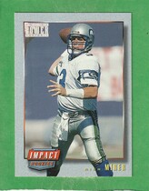 1993 Pro Set Power Update Impact Rookies #IR1 Rick Mirer