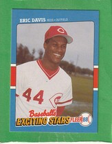 1988 Fleer Exciting Stars #12 Eric Davis