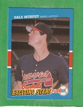1988 Fleer Exciting Stars #28 Dale Murphy