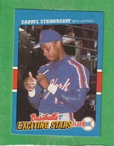 1988 Fleer Exciting Stars #39 Darryl Strawberry