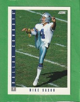 1993 Score Base Set #217 Mike Saxon