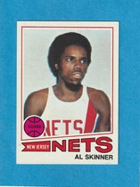 1977 Topps Base Set (Grey Stock Back) #91 Al Skinner