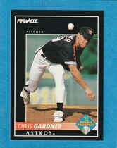 1992 Pinnacle Base Set #599 Chris Gardner