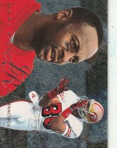 1995 Fleer Flair Preview #27 Jerry Rice