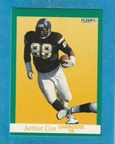 1991 Fleer Base Set #174 Arthur Cox