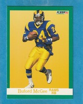 1991 Fleer Base Set #273 Buford McGee