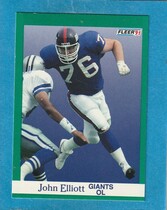 1991 Fleer Base Set #310 John Elliott