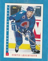1993 Score Base Set (American) #42 Curtis Leschyshyn
