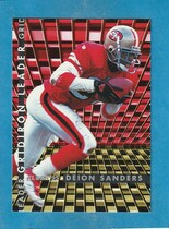 1995 Fleer Gridiron Leaders #6 Deion Sanders