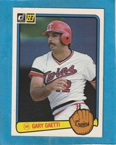 1983 Donruss Base Set #53 Gary Gaetti