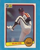 1983 Donruss Base Set #118 Nolan Ryan