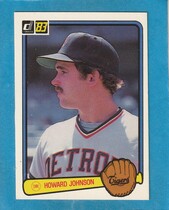 1983 Donruss Base Set #328 Howard Johnson