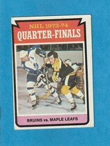 1974 Topps Base Set #211 Quarter Finals