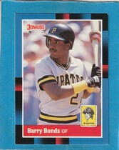 1988 Donruss Base Set #326 Barry Bonds