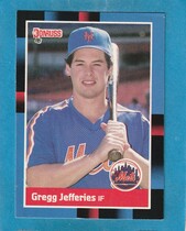 1988 Donruss Base Set #657 Gregg Jefferies