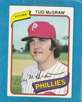 1980 Topps Base Set #655 Tug McGraw