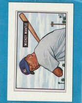 1989 Bowman Reprint Inserts #5 Mickey Mantle