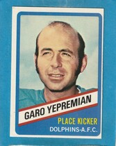 1976 Wonder Bread #12 Garo Yepremian