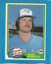 1981 Topps Traded #739 Mark Bomback
