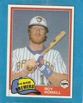 1981 Topps Traded #773 Roy Howell