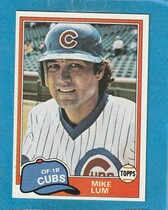 1981 Topps Traded #795 Mike Lum
