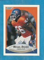 1990 Fleer Base Set #20 Michael Brooks