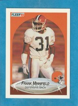 1990 Fleer Base Set #56 Frank Minnifield