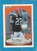 1990 Fleer Base Set #60 Felix Wright