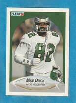1990 Fleer Base Set #88 Mike Quick
