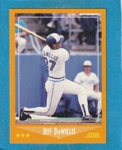 1988 Score Base Set #583 Jeff DeWillis