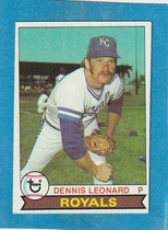 1979 Topps Base Set #218 Dennis Leonard