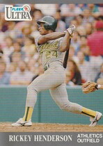 1991 Ultra Base Set #248 Rickey Henderson