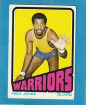 1972 Topps Base Set #58 Nick Jones