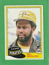 1981 Topps Base Set #715 Bill Madlock