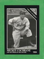 1992 Conlon TSN #432 Mickey Cochrane