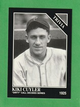 1992 Conlon TSN #587 Kiki Cuyler