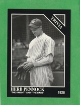 1992 Conlon TSN #594 Herb Pennock