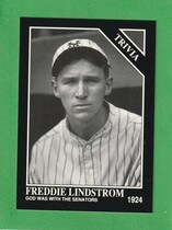 1992 Conlon TSN #596 Freddie Lindstrom