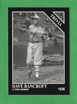 1992 Conlon TSN #598 Dave Bancroft